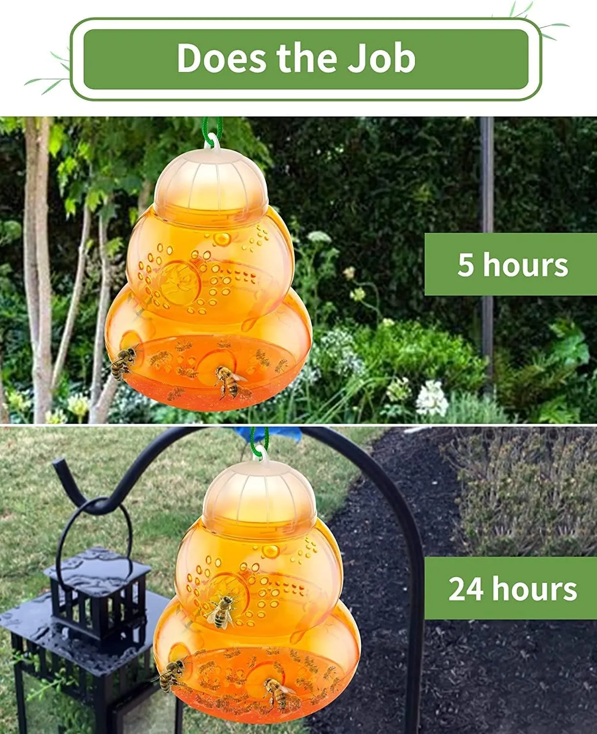 2pc Wasp Trap Bee Traps Fly Traps Catcher