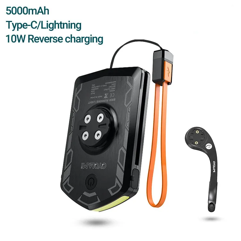 5000Mah Bike Light For Daytime Cycling