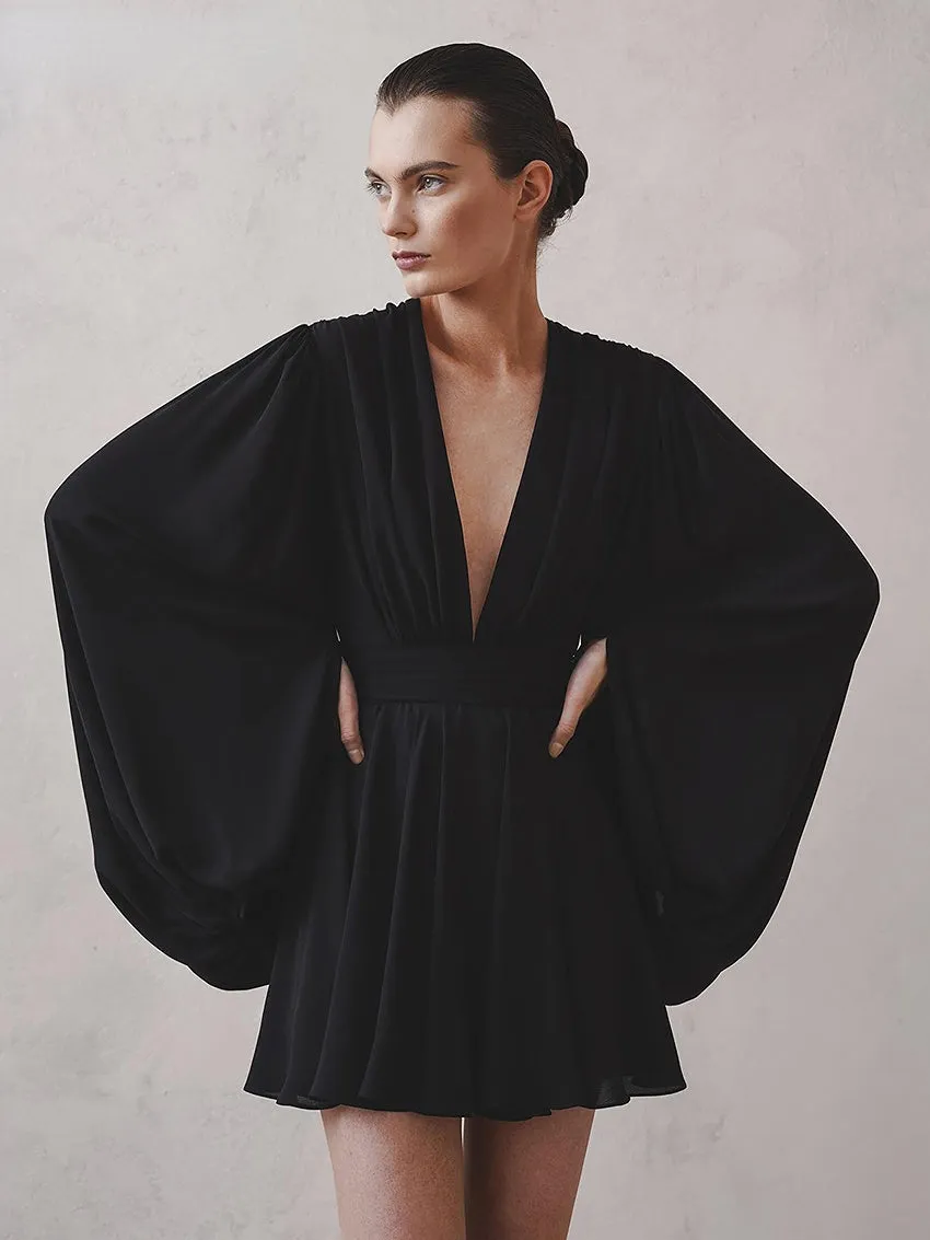 Amy Fashion - Elegant Pleated High Waist Dresses