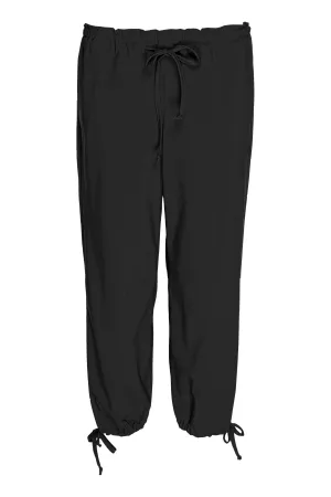 Ankle Tie Pant - Black 9783