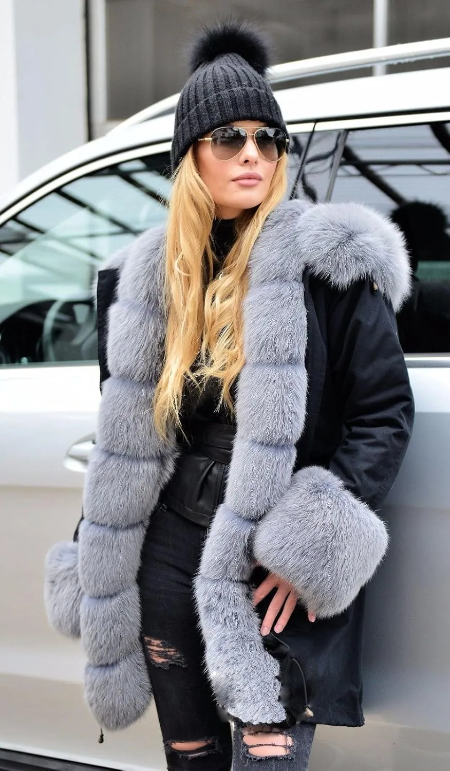 Aoxwomens Winter Coats for Women Puffer Jacket Lady Warm Thicken Long Parka Fall Spring Overcoat