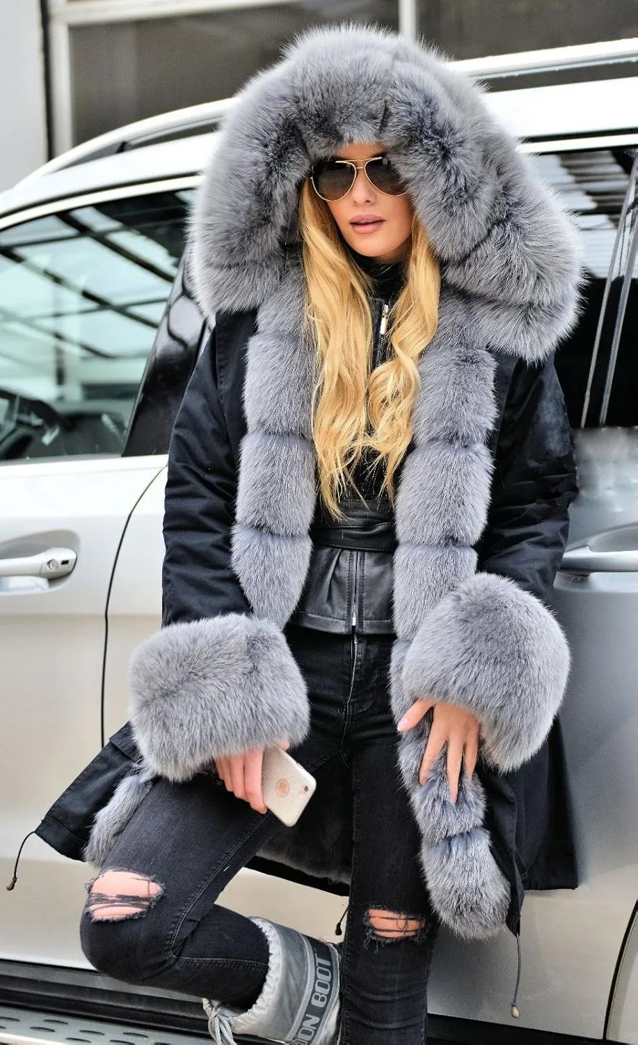 Aoxwomens Winter Coats for Women Puffer Jacket Lady Warm Thicken Long Parka Fall Spring Overcoat