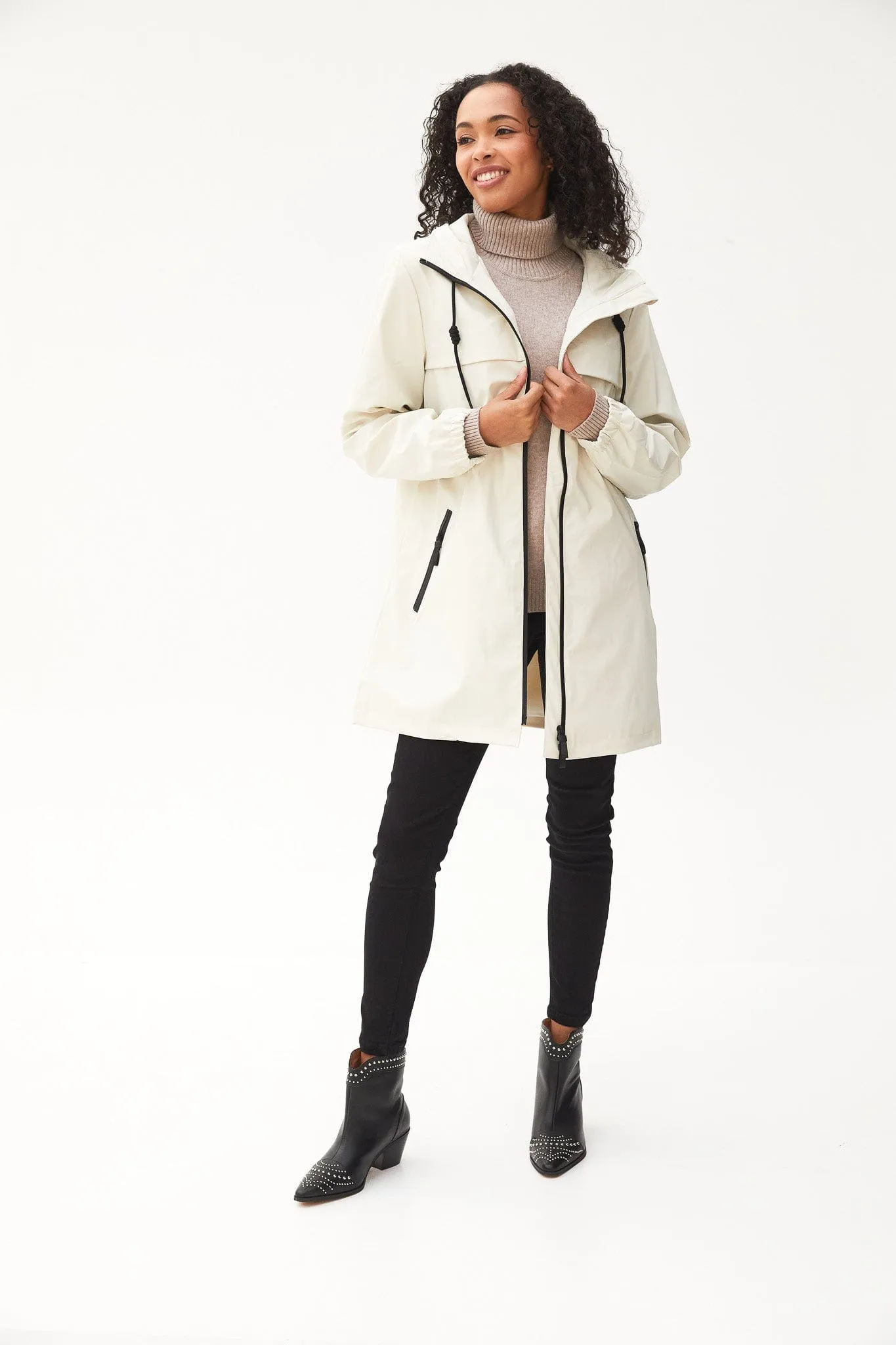 ART Zip Contrast Jacket