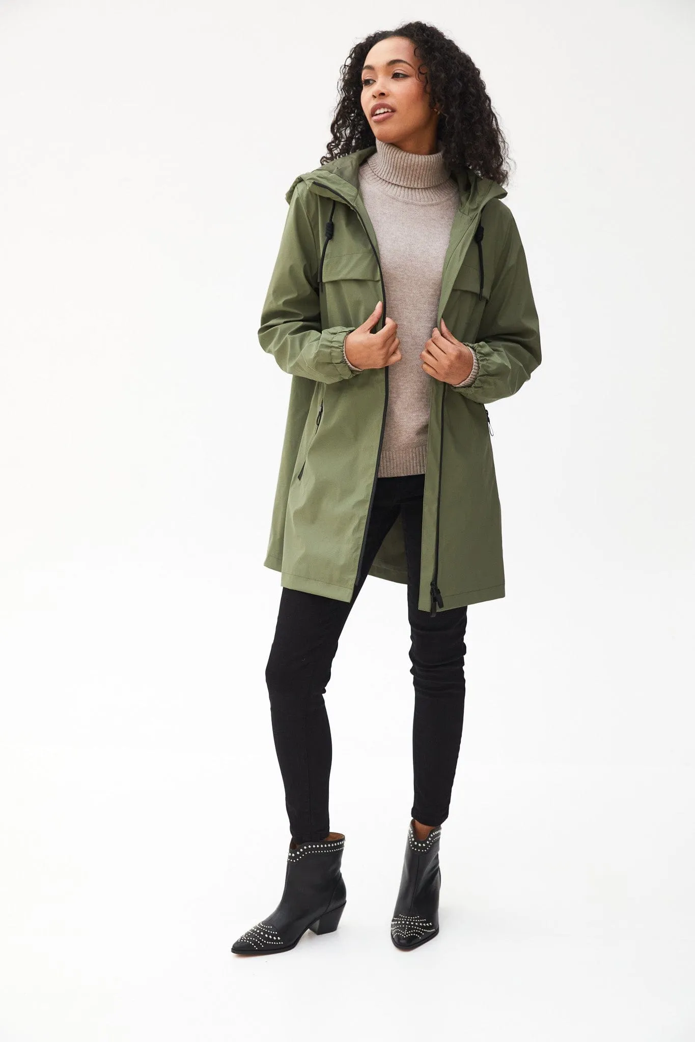 ART Zip Contrast Jacket