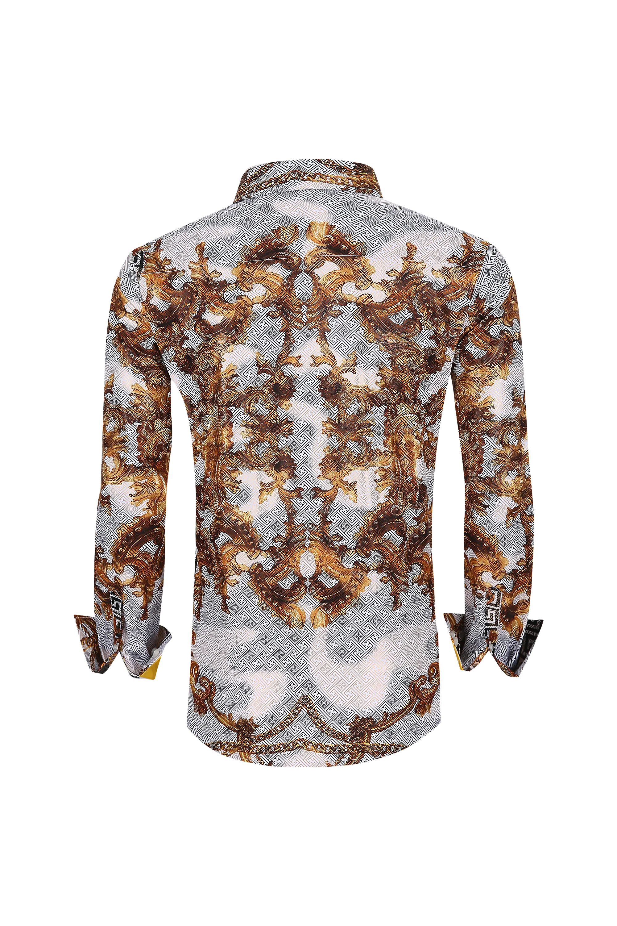 Avalon Men’s Slim Fit Modern Printed Shirt