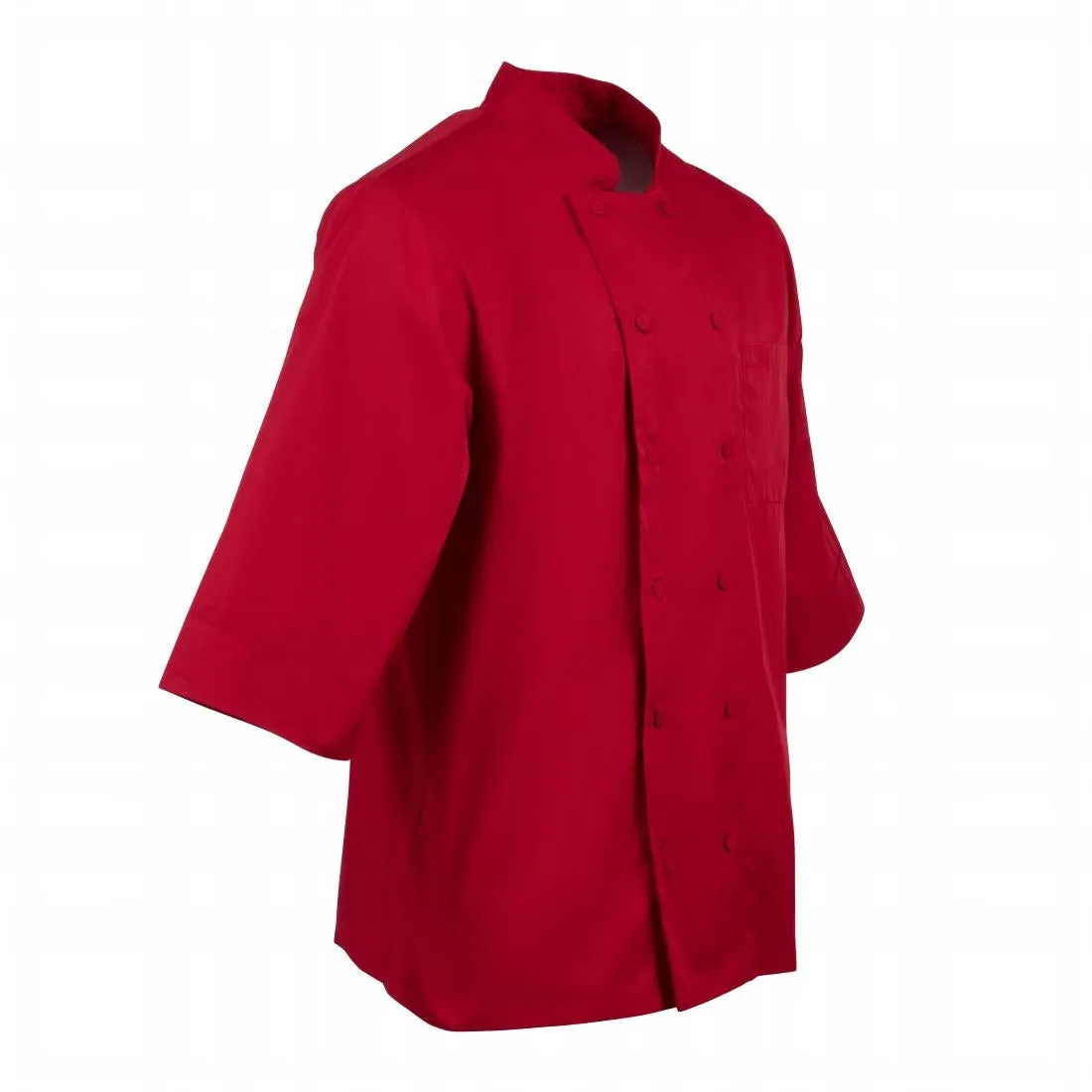 B106-S Chef Works Unisex Chefs Jacket Red S