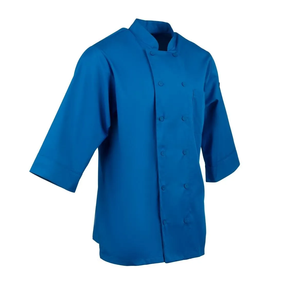 B178-XL Chef Works Unisex Chefs Jacket Blue XL