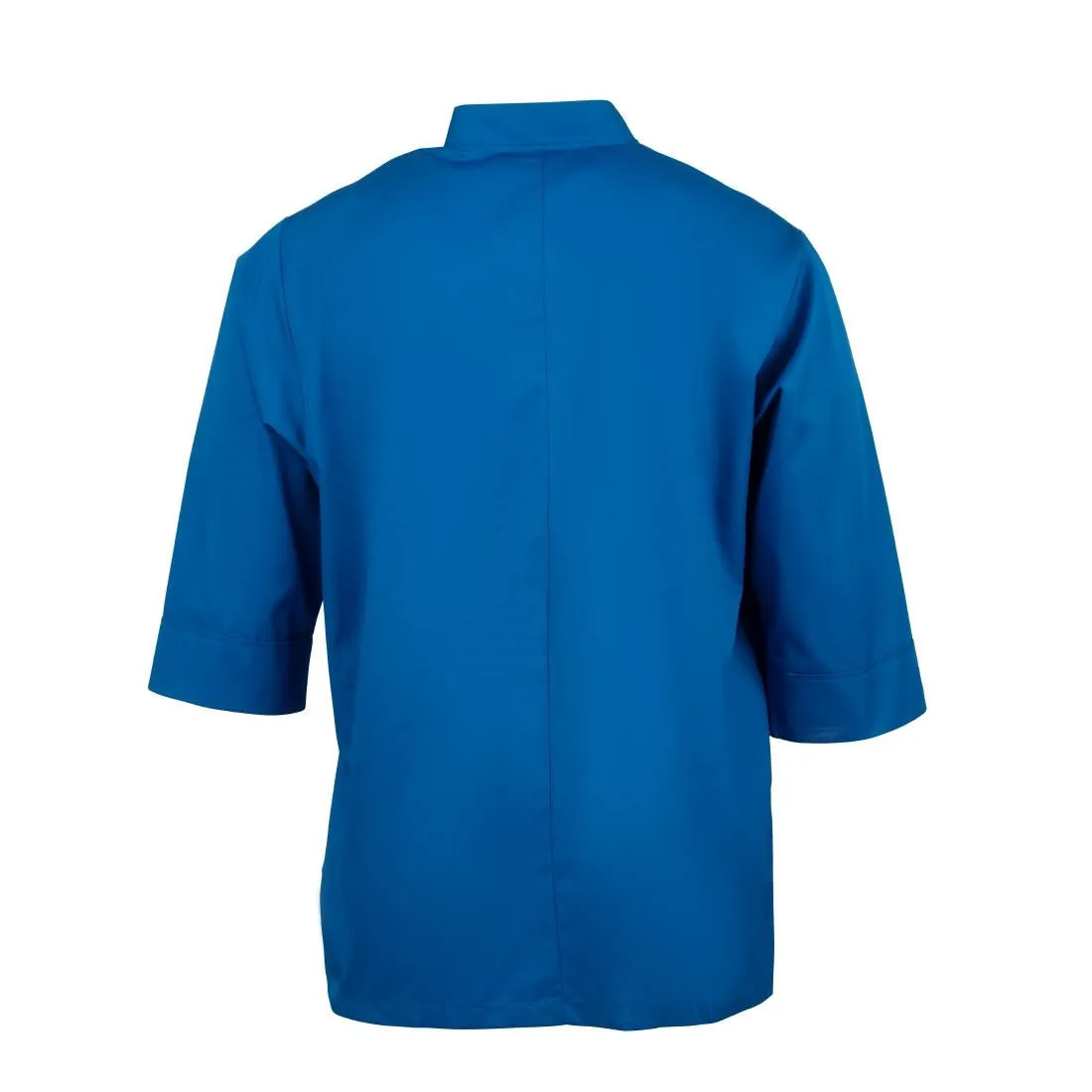 B178-XL Chef Works Unisex Chefs Jacket Blue XL