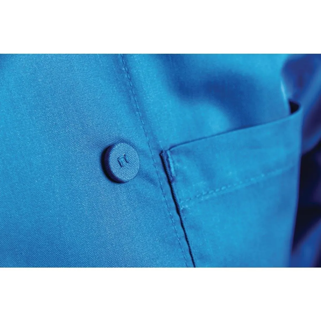 B178-XL Chef Works Unisex Chefs Jacket Blue XL