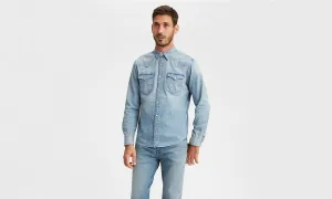 Barstow Western Shirt - Red Cast Stone