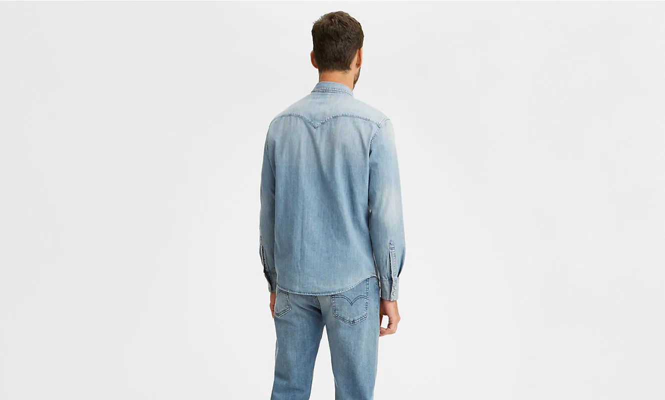 Barstow Western Shirt - Red Cast Stone