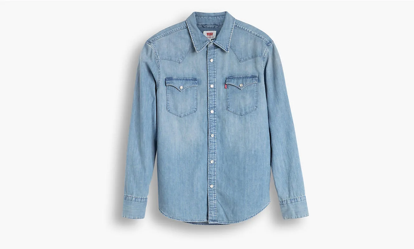 Barstow Western Shirt - Red Cast Stone