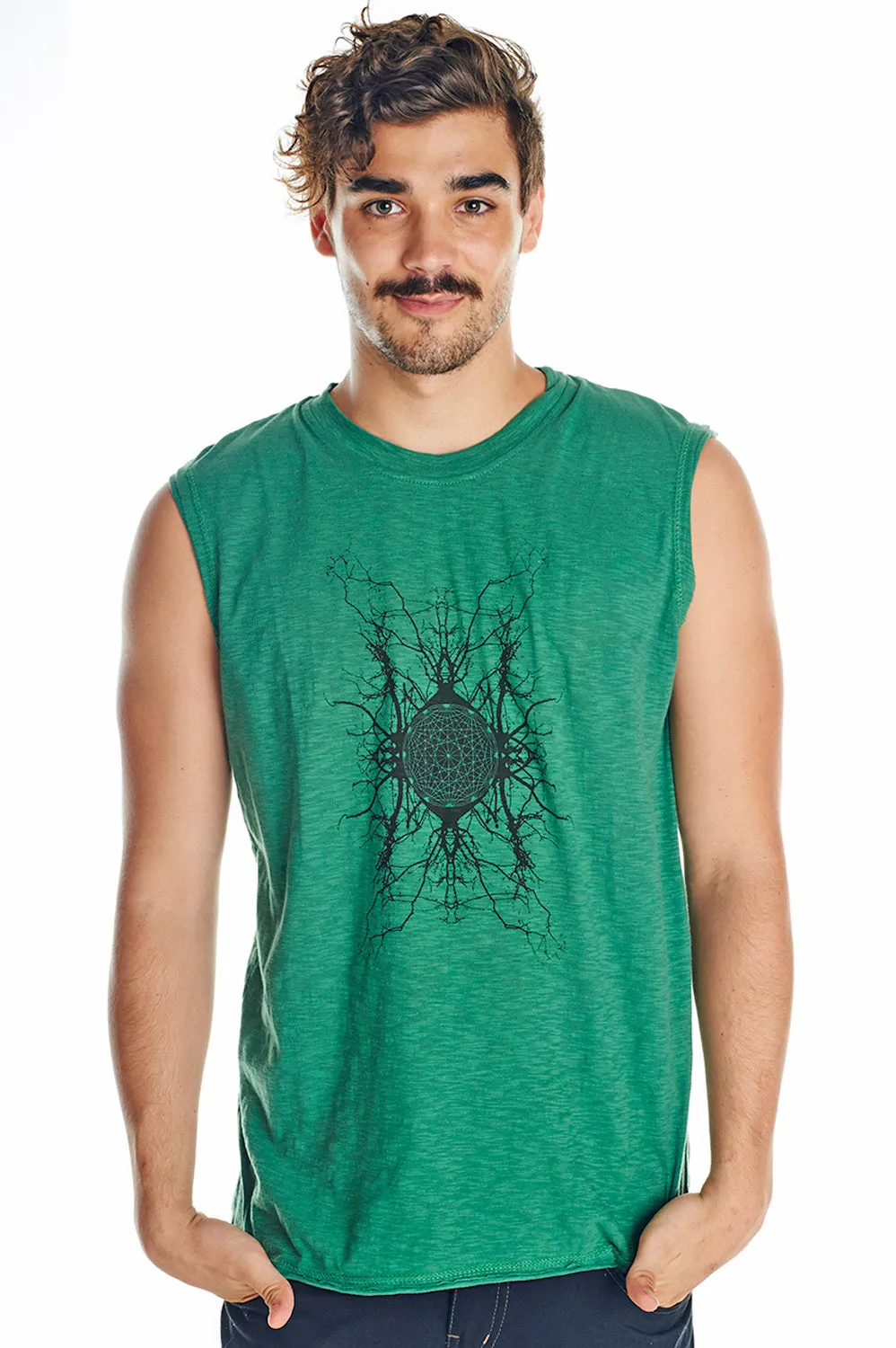 BE HERE NOW SINGLET