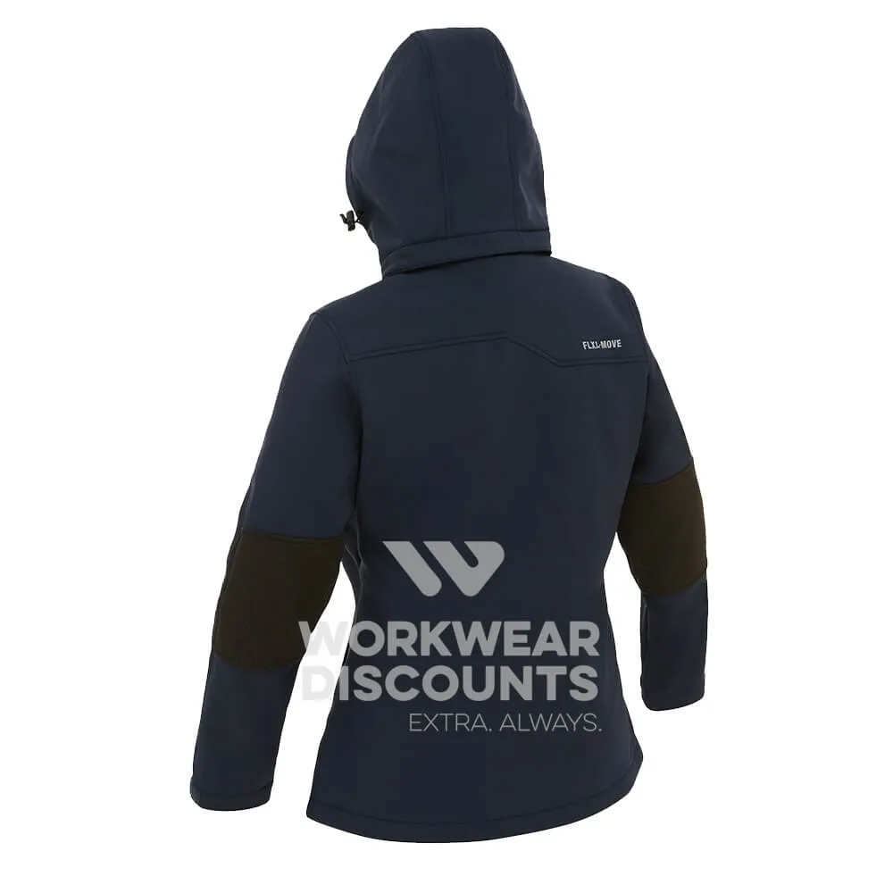 Bisley BJL6570 Womens Hooded Soft Shell Jacket