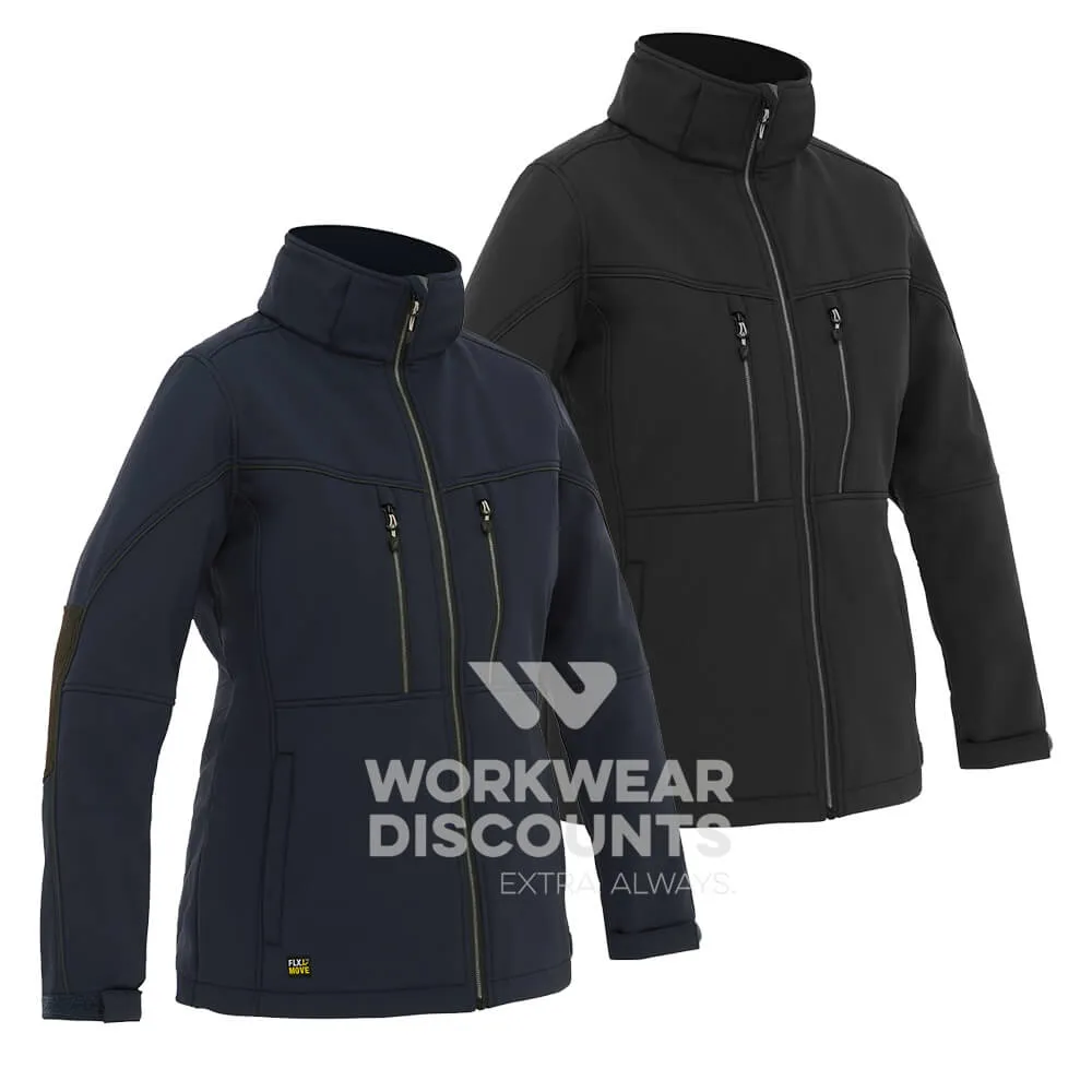 Bisley BJL6570 Womens Hooded Soft Shell Jacket