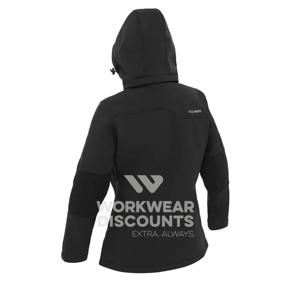 Bisley BJL6570 Womens Hooded Soft Shell Jacket