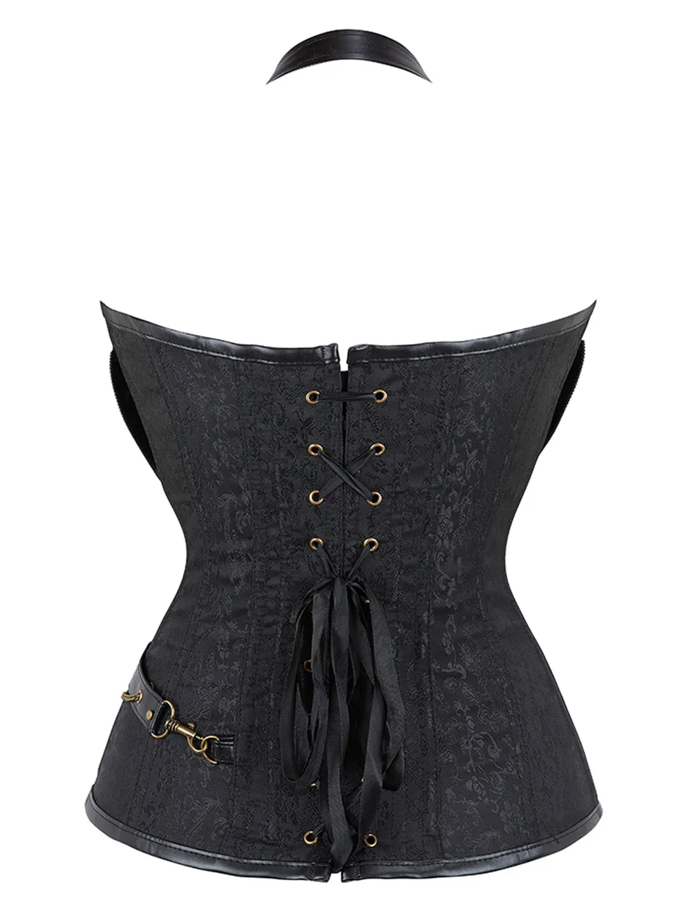 Black Soft Steel Bones Corset