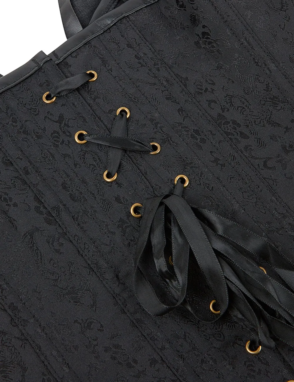 Black Soft Steel Bones Corset