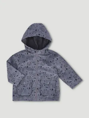 Boys Cartoon Fox Rain Jacket