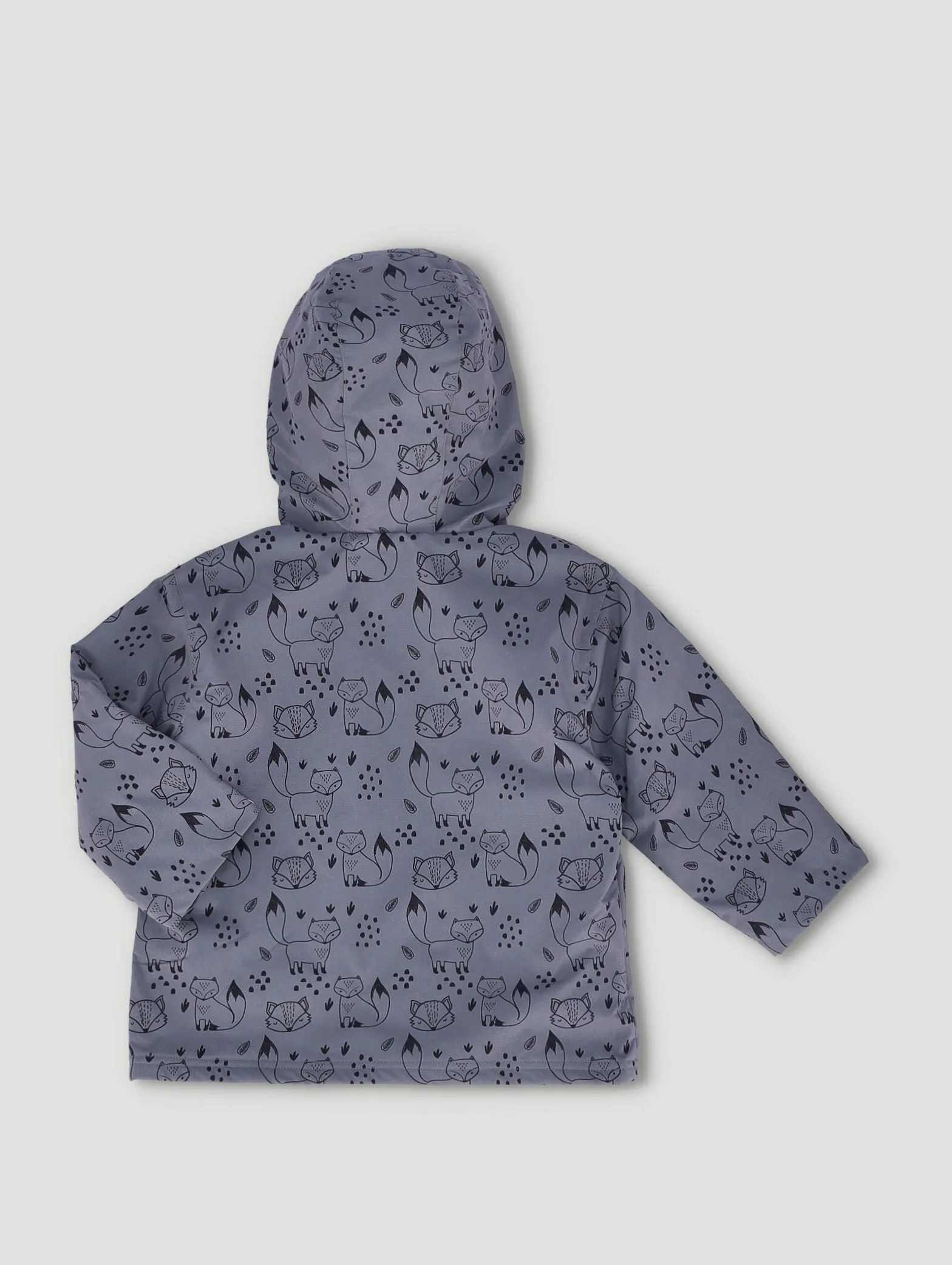 Boys Cartoon Fox Rain Jacket