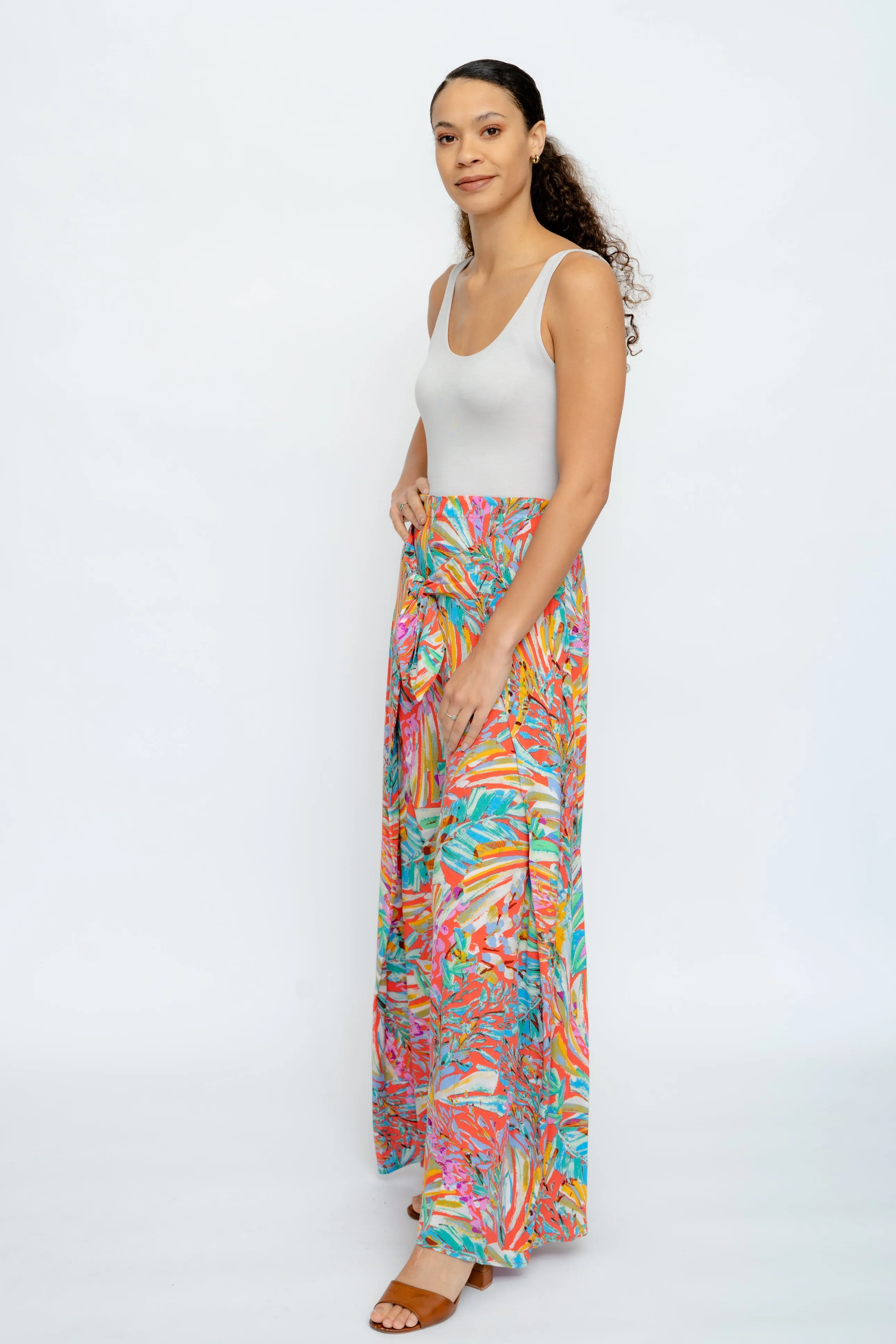BRIGHT   BREEZY  TROPICAL PANTS