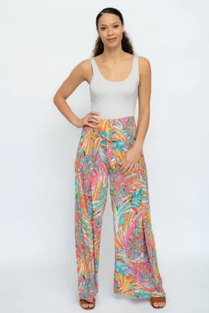 BRIGHT   BREEZY  TROPICAL PANTS