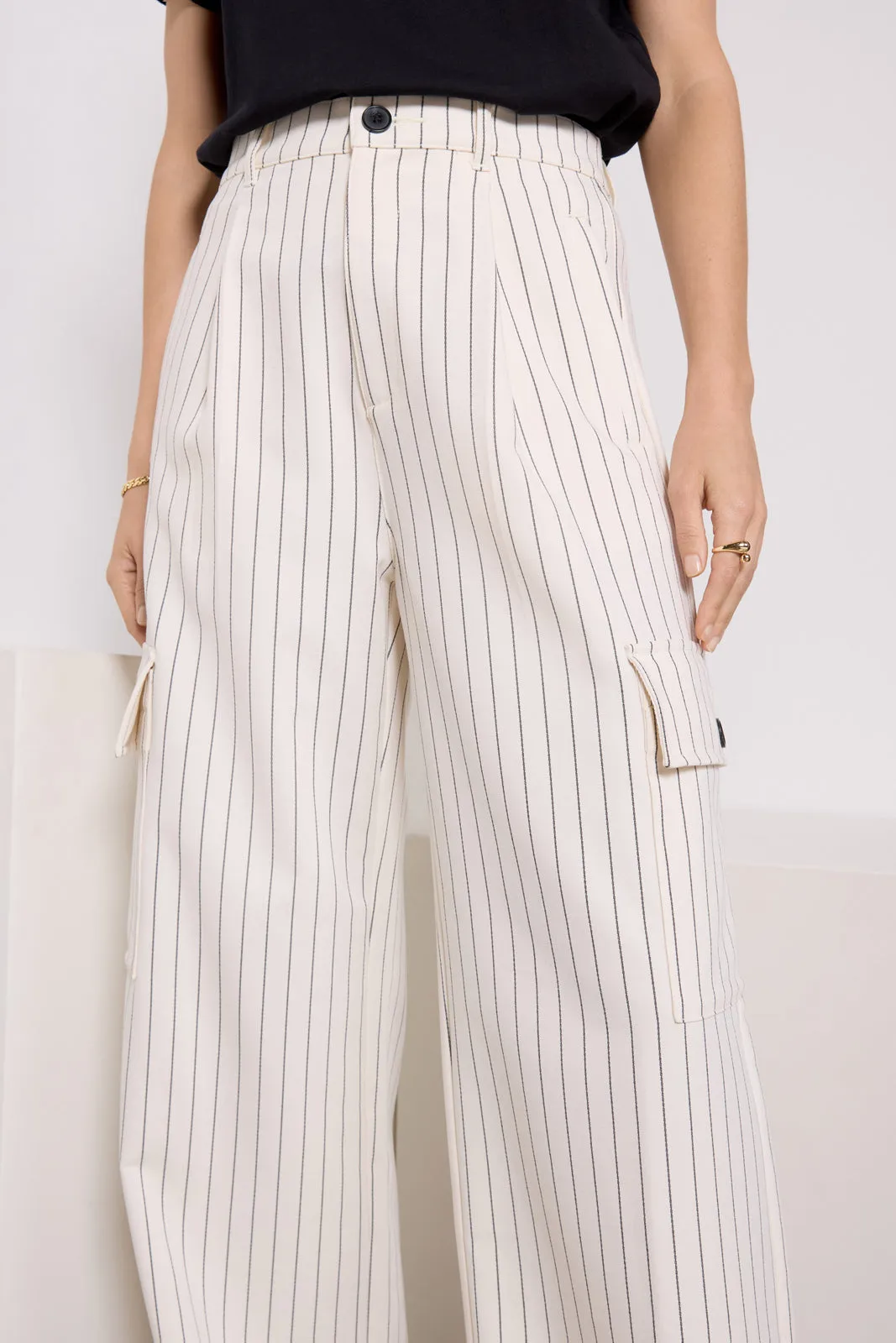 Brynn High Rise Relaxed Cargo Pant