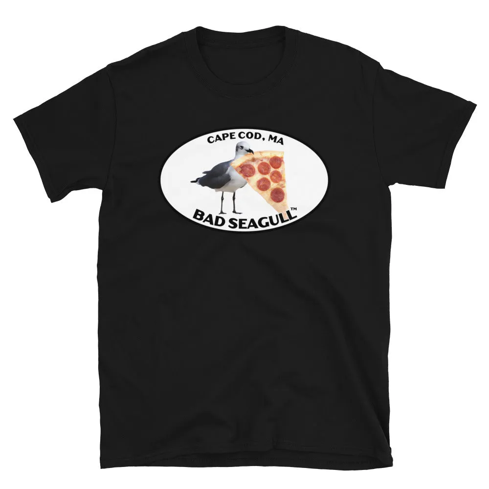 Cape Cod Bad Seagull with Pizza Tee