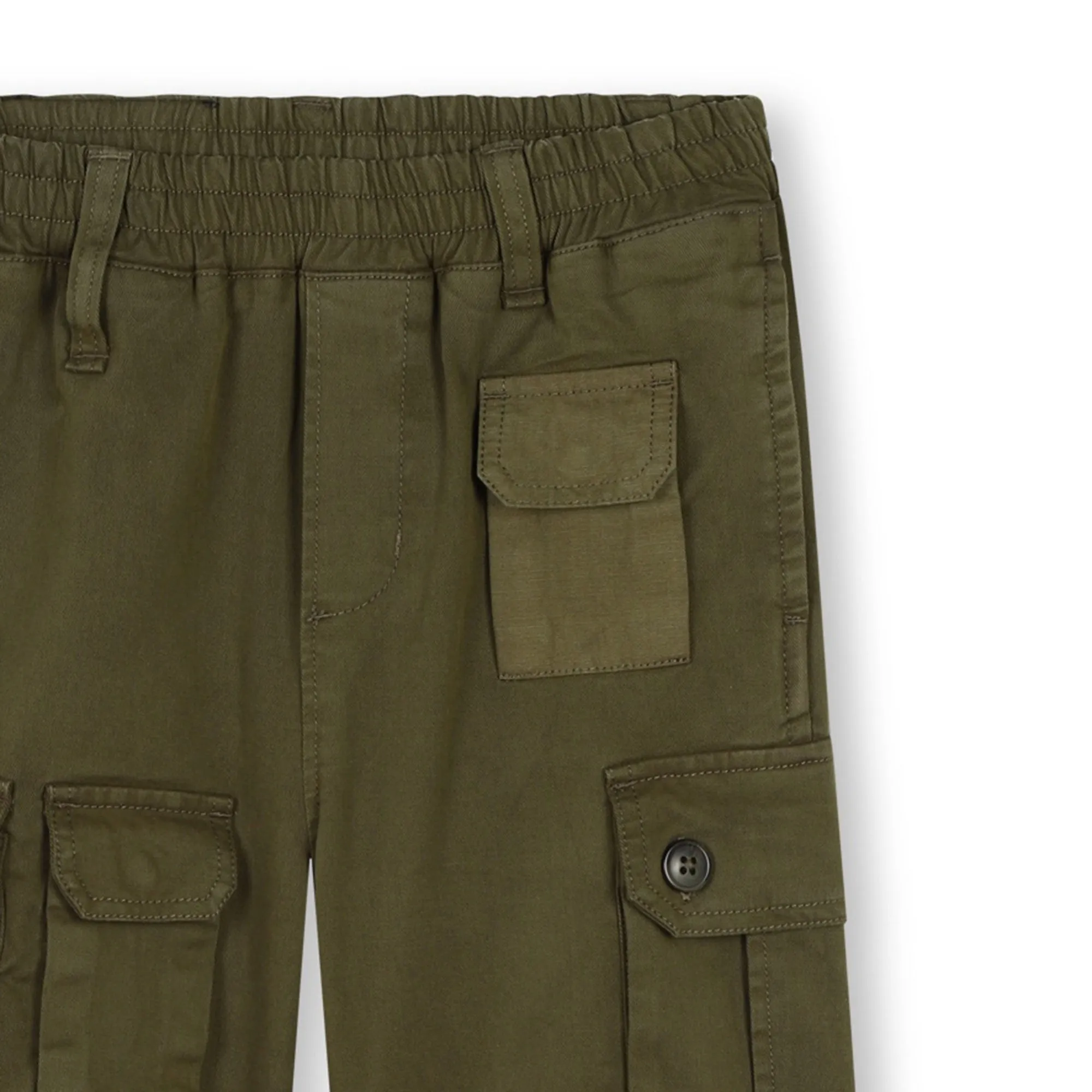 Cargo Couture Trousers - Winter Moss