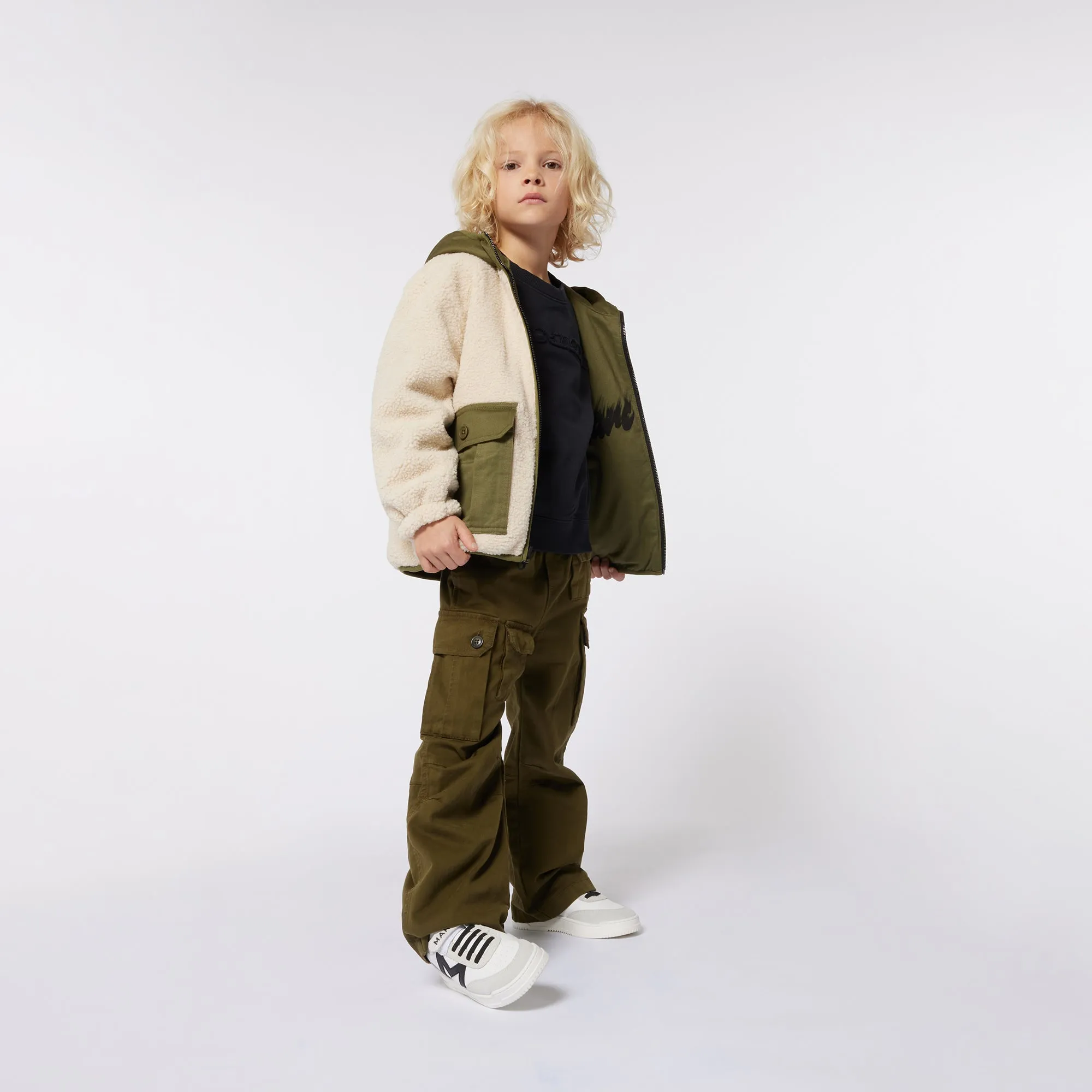 Cargo Couture Trousers - Winter Moss