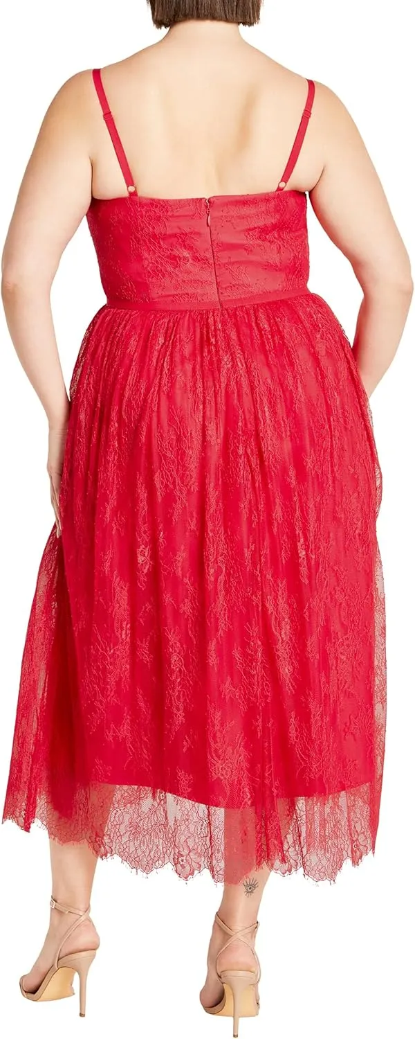 City Chic Women's Serena Dress