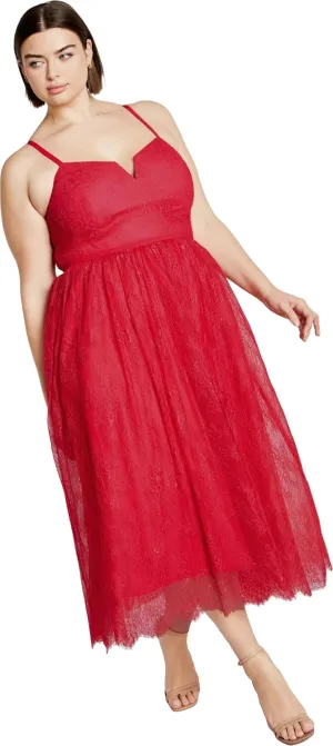City Chic Women's Serena Dress