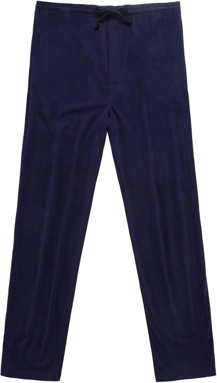 Comfortable Jersey Cotton Knit Pajama Lounge Sleep Pants