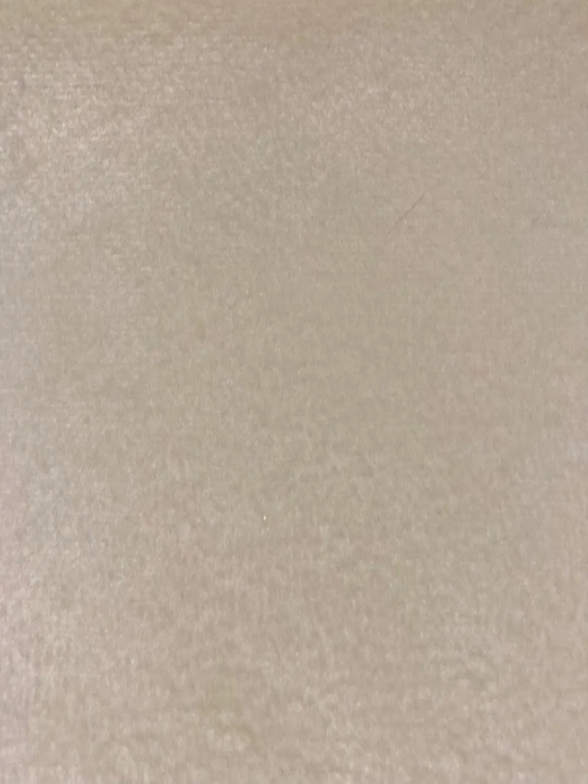 Cream Short Pile Soft Handle Velvet