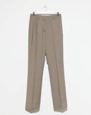 Dove Grey Wool New Relaxed Pants