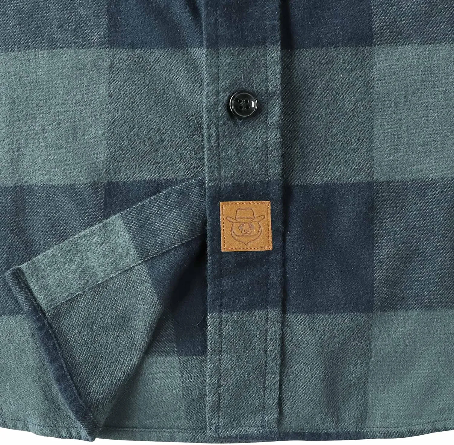 Dubinik Flannel Shirt for Men 100% Cotton Mens Flannel Shirts Long Sleeve Plaid Soft Casual Button Down Shirt Men