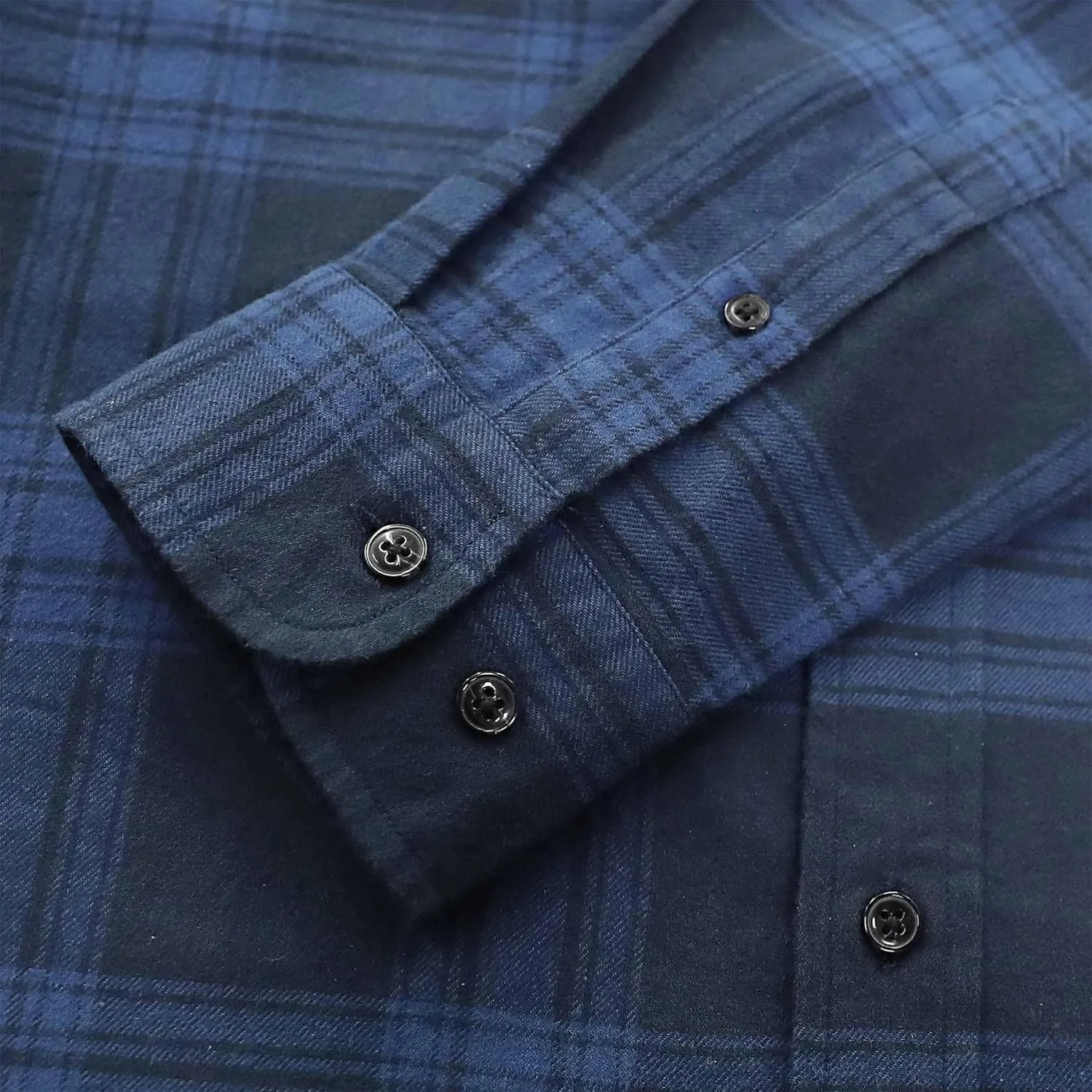 Dubinik Flannel Shirt for Men 100% Cotton Mens Flannel Shirts Long Sleeve Plaid Soft Casual Button Down Shirt Men