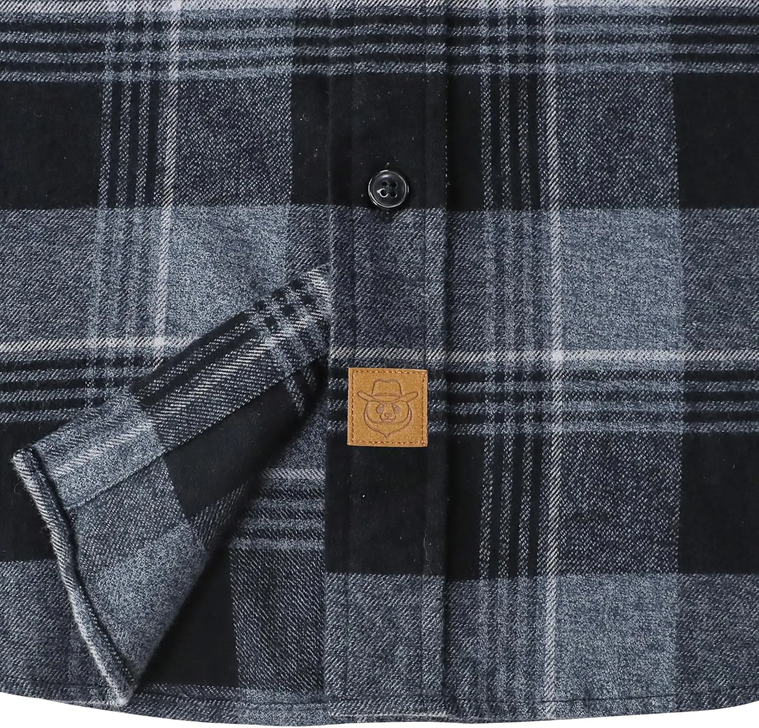 Dubinik Flannel Shirt for Men 100% Cotton Mens Flannel Shirts Long Sleeve Plaid Soft Casual Button Down Shirt Men