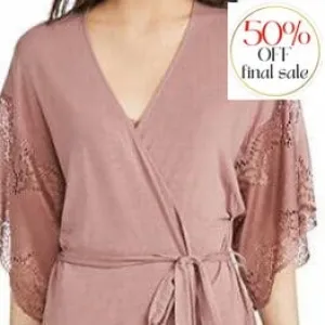 Eberjey Beatrix Robe R1882 Foxglove