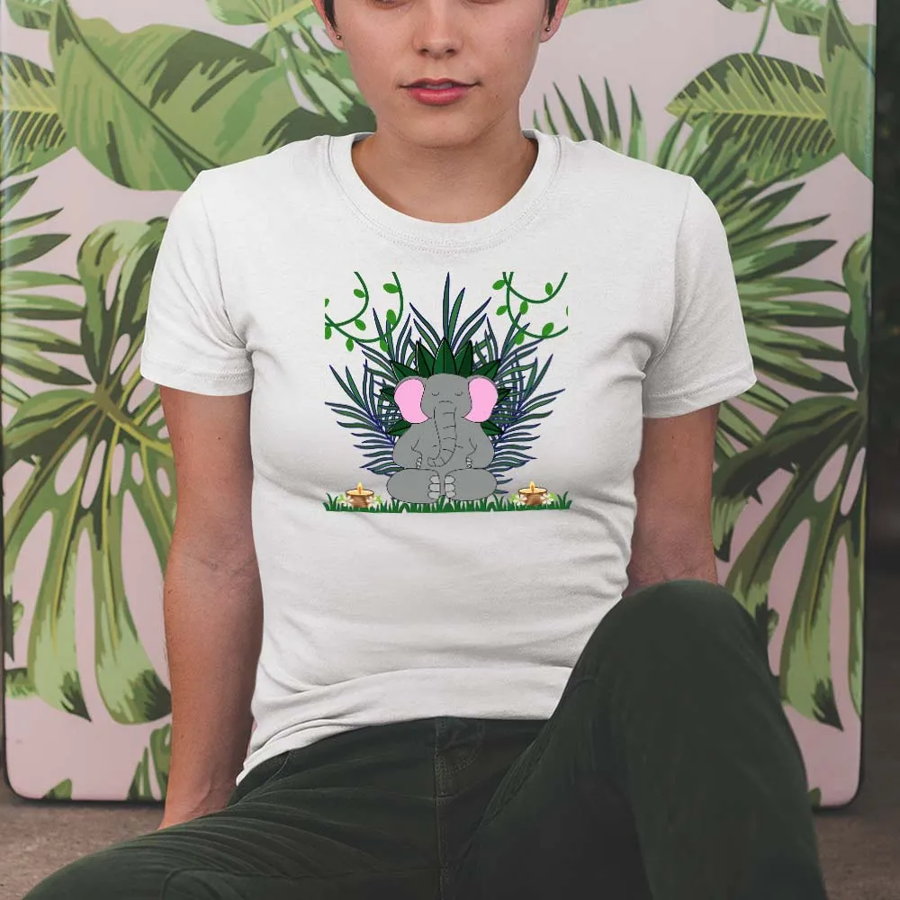 Elephant tees cute & comfortable ladies tee, lioness-love