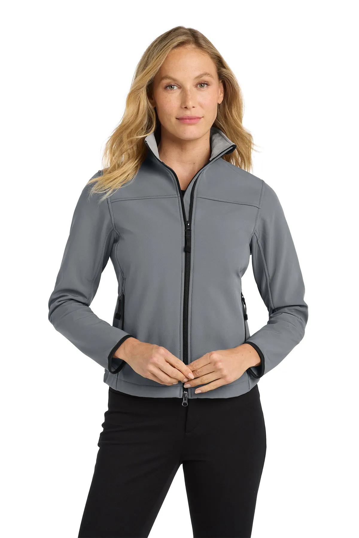 EMBROIDERED - L790 - Port Authority® Ladies' Glacier® Soft Shell Jacket