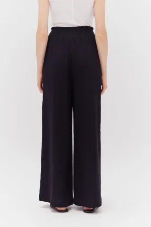 EMMY MOCKING WAIST GUAZE PANTS