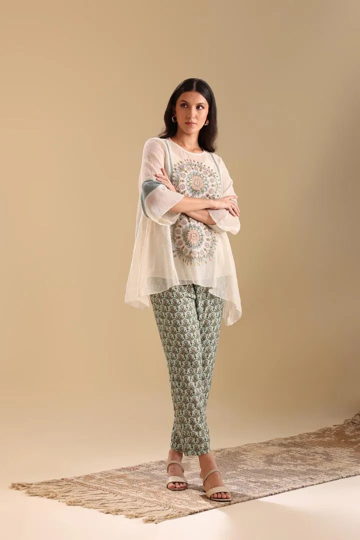 Eraya applique asymmetric co-ord set