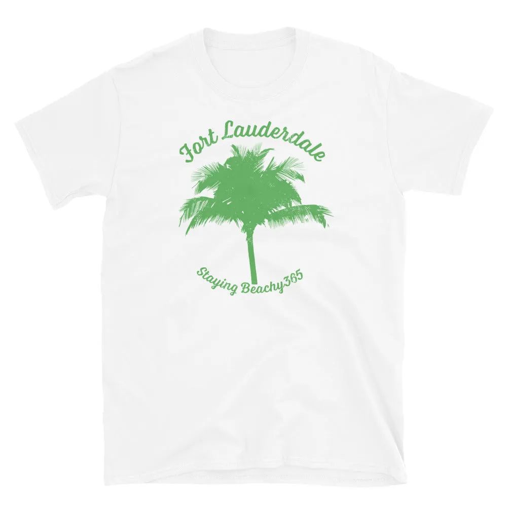 Fort Lauderdale Vintage Palm Tree Tee