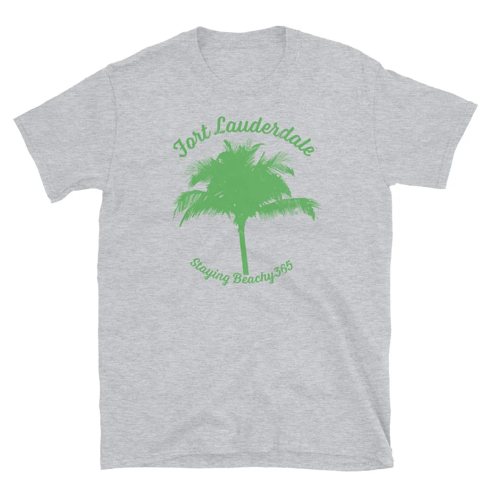 Fort Lauderdale Vintage Palm Tree Tee