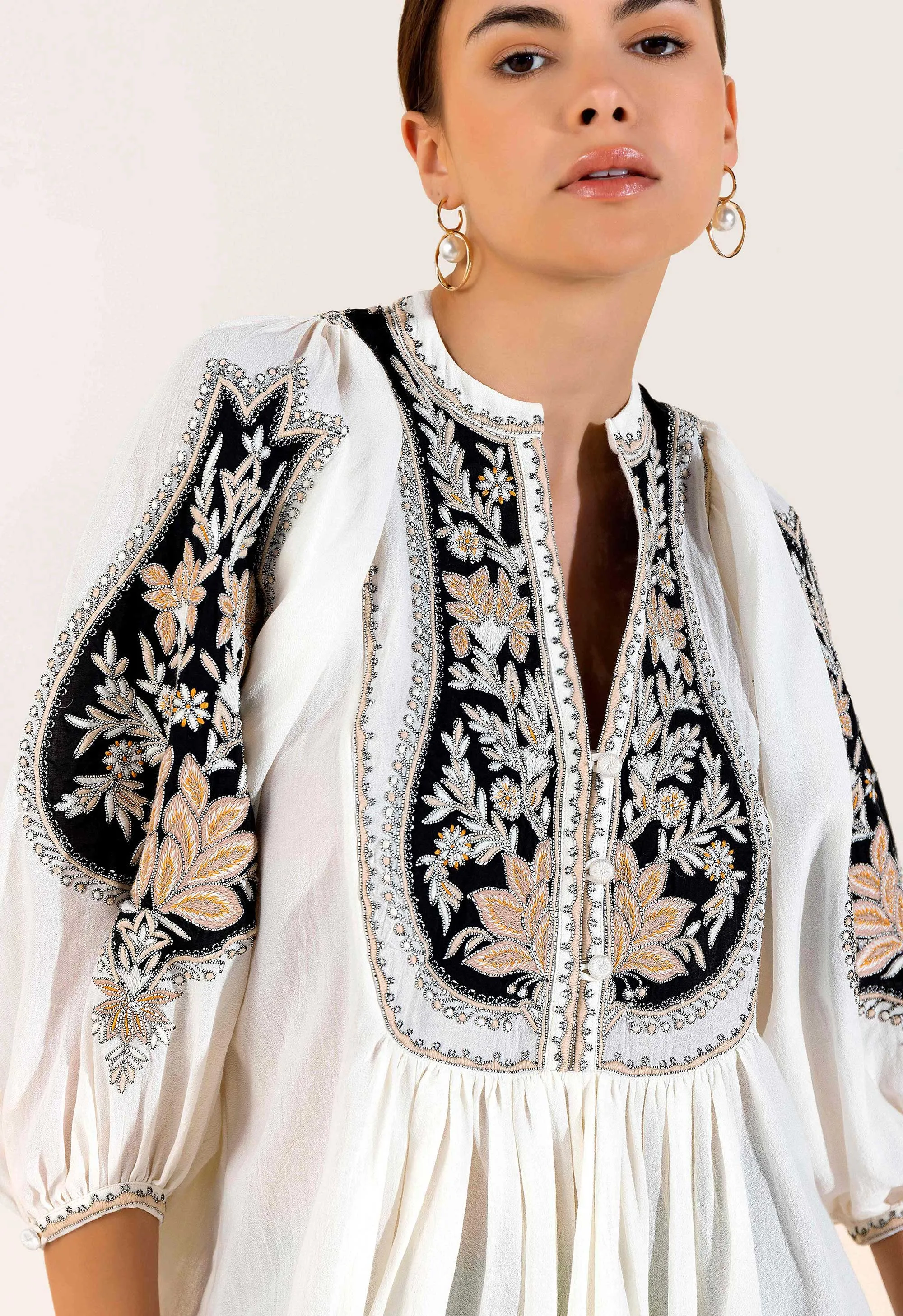 Francine Blouse White
