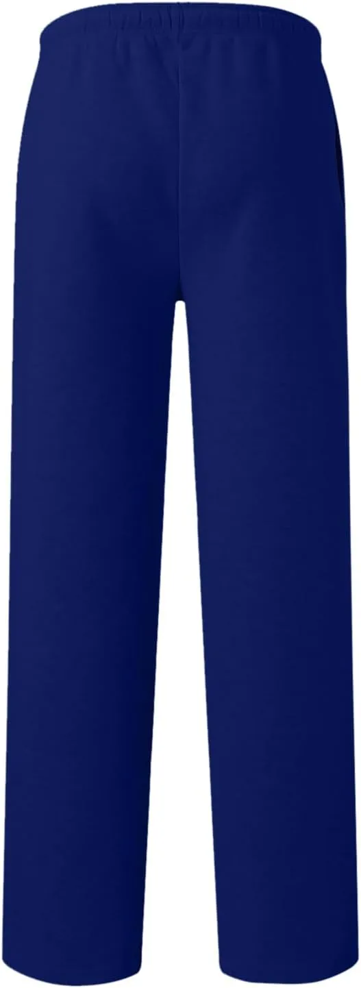 FZVYD Men's Sweatpants Athletic Lounge Pants Elastic Waist Drawstring Casual Joggers Relaxed Tapered Trousers with Pockets