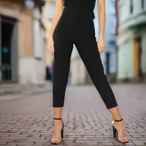Glow Chic's Slim Pencil Suit Trousers