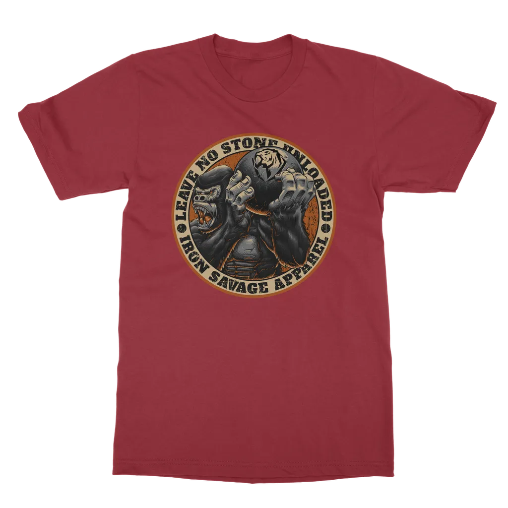 Gorilla: Leave no Stone Unloaded T-shirt (UK)