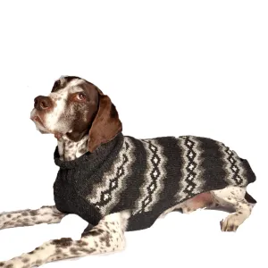 GRAY DIAMONDS DOG SWEATER